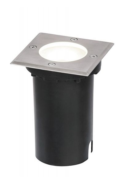 Rabalux Lampă de exterior Tacoma, metal, sticlă, crom satinat, 1 bec, scripete GU10, 8714,