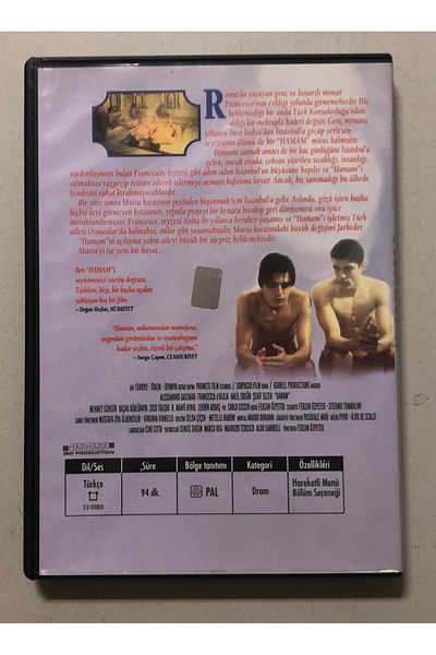 PROMETE Hamam Dvd Director Ferzan Özpetek (Original Period Print Dvd)
