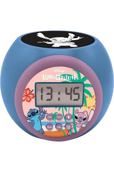 LEXIBOOK Alarm Clock with Projector, STITCH