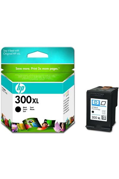 HP 300XL Ink Cartridge, Black, Coverage for 600 Pages