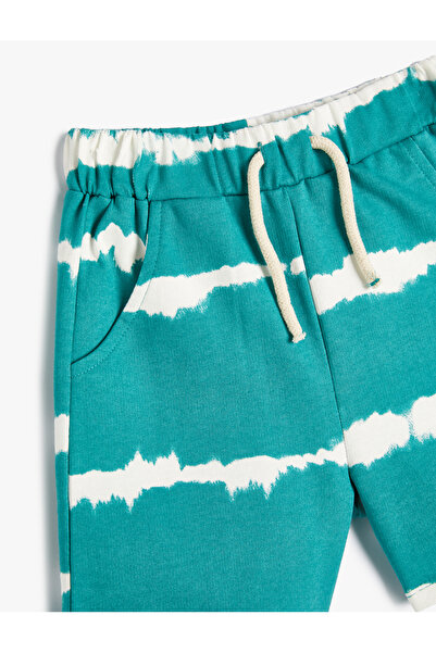Koton Shorts Tie-Dye Detail Cotton