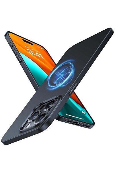 TORRAS جراب مغناطيسي رفيع مصمم لهاتف iPhone 15 Pro 2023، [متوافق مع MagSafe] ...