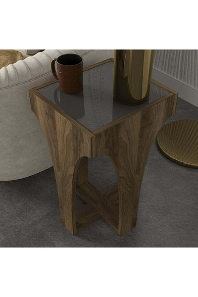 UnicUtil Masa de Cafea UnicUtil, 33 x 37 x 58 cm, Maro