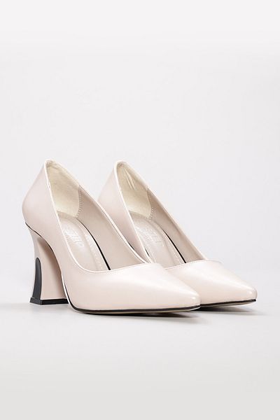 Ayakkabıhane Beige Neolit ​​Sole Women's Thin Heeled Shoes Ah1E79226131015