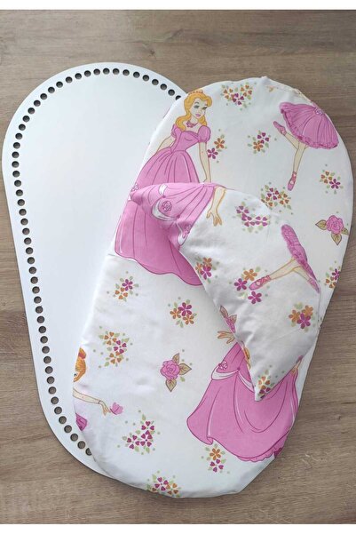 firdevsi hobi Ahşap Puset Seti, Ahşap Örgü Kiti Yatak Ve Yastıklı Set, 4 Mm M...