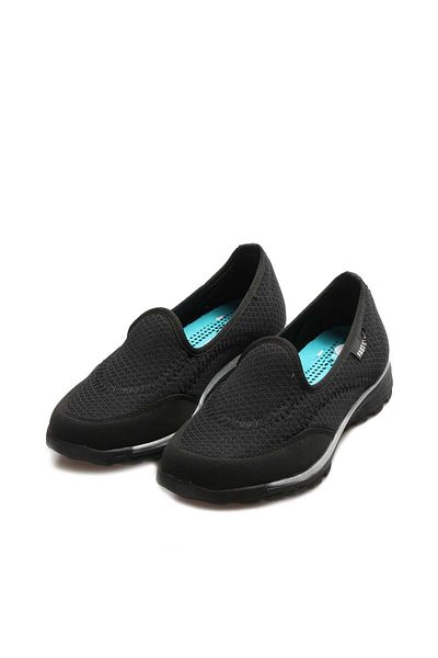Ayakkabıhane Black Orthopedic Women's Casual Daily Shoes Ah1E5172615994