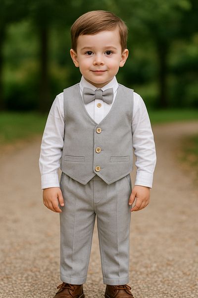 Çelix Kids Boy's London Vest Suit