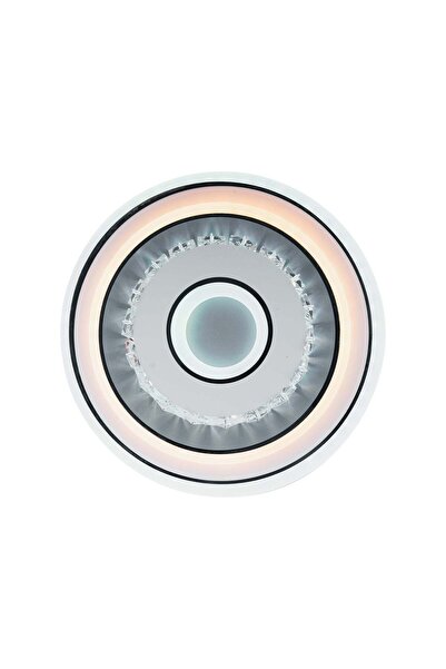 KORMAN TECHNIK Lustra LED cu cristal MITA 28W, Diametru 20cm, Rotunda, lumina Rece/Calda/Neutra, Alb