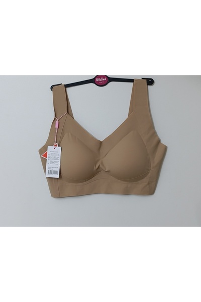 WİOLİNA حمالة صدر نسائية مقطوعة بالليزر بدون خياطة وظهر نصف شبح مع تفاصيل مفصلة