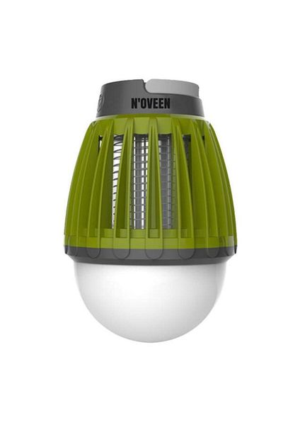 Noveen Bec LED anti-insecte IKN824 LED, Lampa UV, 5 W, 1000 V, Portabil (1800 mAh), IPX4 (Alb/Verde)