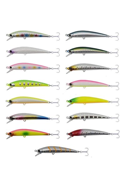 Kendo Bluefish 02 80F Kurşun Arkası Maket Balık