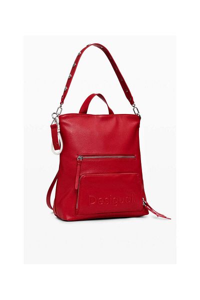 Desigual Women Geantă de damă Rucsac Roșie