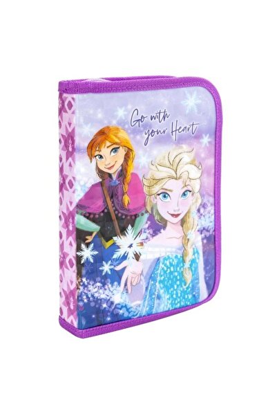 Disney Penar textil Frozen FR04731_2, 21 x 14 x 3,5 cm, 1 fermoar și 2 clapete