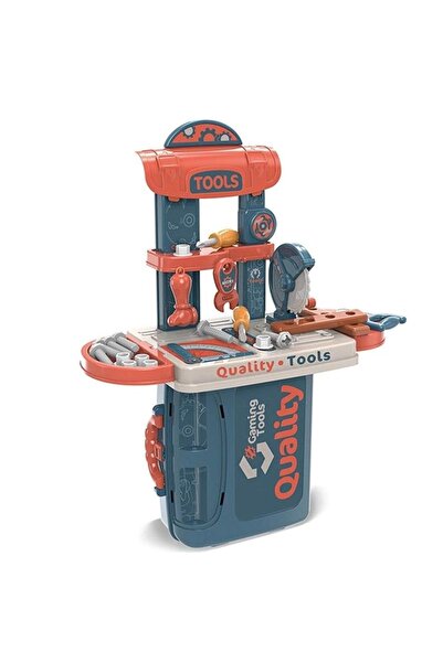 Toy Σετ εργαλείων 34 τεμαχίων για παιδιά με βαλιτσάκι αποθήκευσης