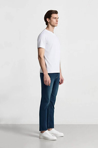 DeFacto Sergio Regular Fit Koyu Yeşil Erkek Jean Pantolon R9026AZ/NM41