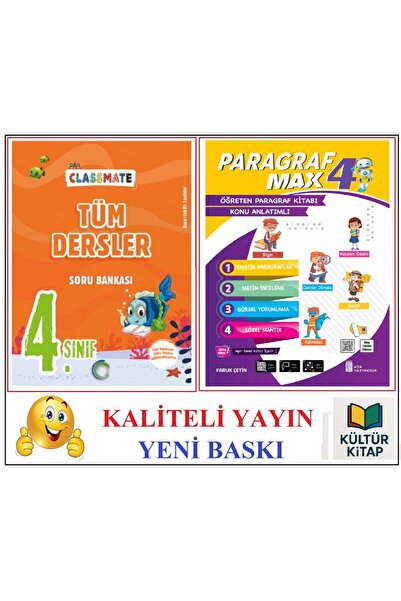 Mavi Tebeşir Yayınları 4. Sınıf Classmate Yeni Nesil Soru Bankası & 4. Sınıf ...