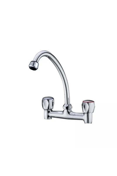 Alista Home Stand Mixer with Rotating Spout, Metal Composite, Chrome, SR 001