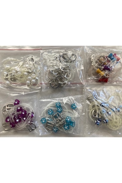 Nazz 6 Çift Boncuklu Sütyen Askısı 8