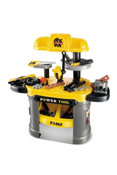 Toy Banc de lucru pentru scule electrice cu scule și unelte pentru copii, 64 ...