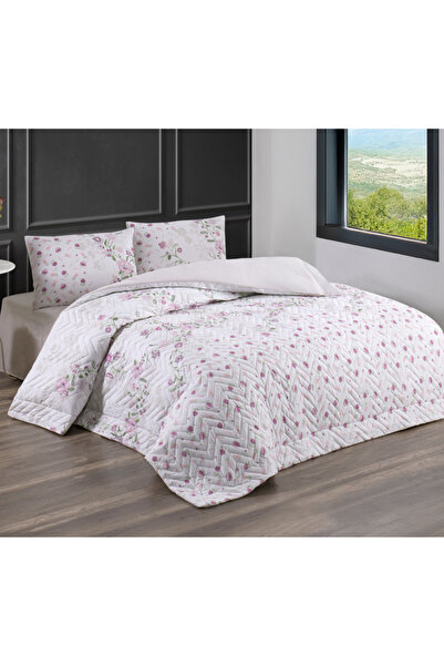 Kristal By Taç Dört Mevsim Kapitoneli Çift Kişilik Yorgan Konulabilir Ranforce Nevresim Takımı