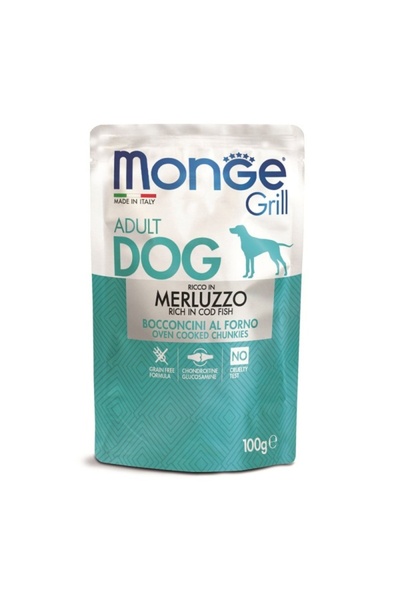 Monge Bucăți de grătar - Hrană umedă super-premium - Cod - 100 g