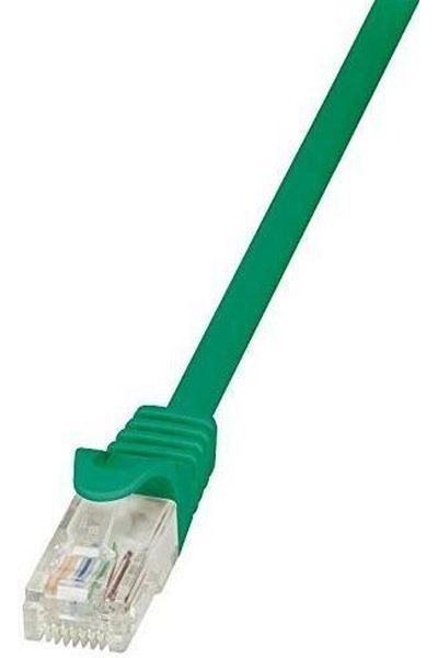 LogiLink Cablu UTP CP1025U, Patchcord, CAT.5e, 0.5m (Green)