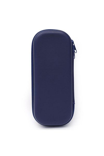 DNS Boys' pencil case, school bag, with 1 compartment 1 zipper, unequipped, 3D Space Travel, navy blue 6661S
