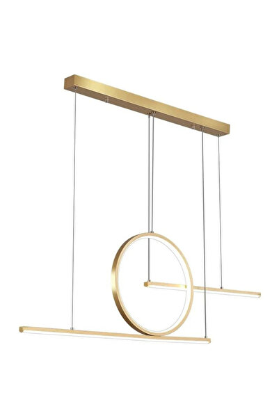 LUXXO Candelabru echipat cu LED, 30W, lumina calda (3000K), corp aluminiu, di...