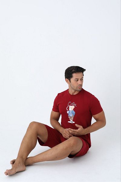 HUBEN Men's Cotton Pjama Suit