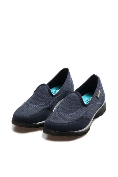 Ayakkabıhane Navy Blue Orthopedic Women's Casual Daily Shoes Ah1E5172615994