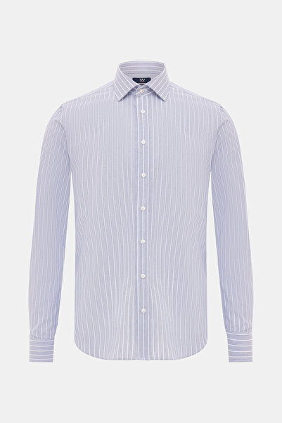 W Collection Dark Blue Long Sleeve Shirt