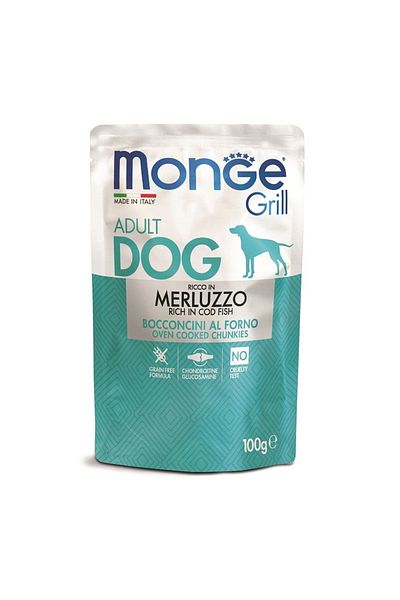 Monge Bucăți de grătar - Hrană umedă super-premium - Cod - 100 g