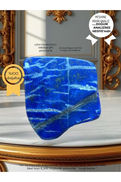 Mihri Doğaltaş Lapis Lazuli Ham Kütle