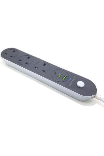 thfabric توصيلة - شريط طاقة كهربائي USB بطول 5 أمتار