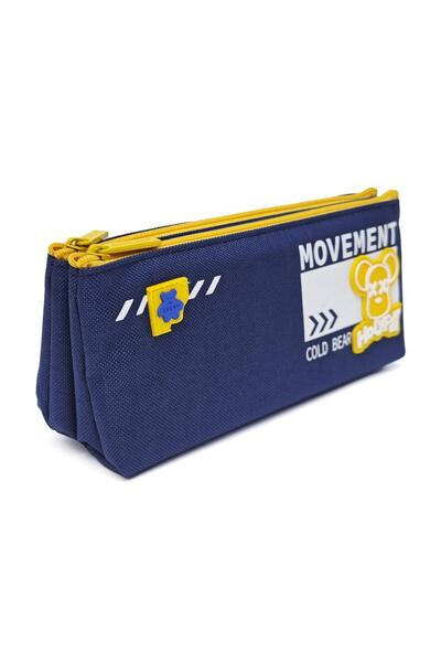 DNS Penar borseta baieti scoala, etui cu 2 compartimente fermoare, neechipat,...