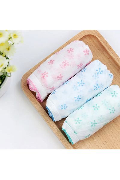 Generic Disposable feminine panty liners for menstrual days, 7 pieces, made of 100% cotton