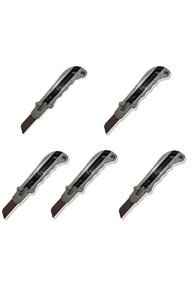 MESAN 5 Adet Metal Maket Bıçağı - Darbelere dayanıklı uzun ömürlü Falçata -Gr...