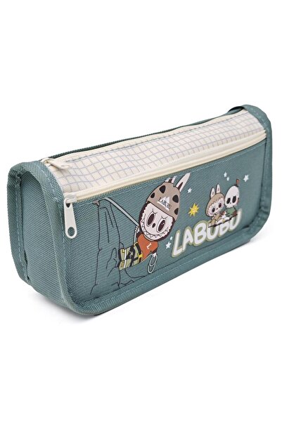 DNS Penar etui fete pentru scoala, borseta cu 2 compartimente 2 fermoare, nee...