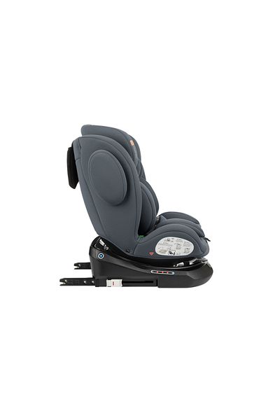 Kikka Boo Child car seat with ISOFIX KikkaBoo I-Felix DarkGrey, I-Size approved 40-150cm, R129, SPS-Protec