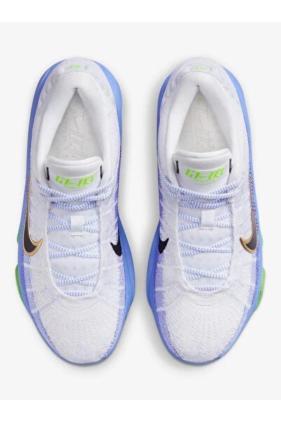 Nike Air Zoom G.T. Hustle 3 Basketball Shoes Erkek Basketbol Ayakkabısı Mavi Beyaz