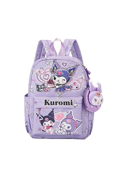 Petityu Kuromi Purple Cute Kindergarten Backpack