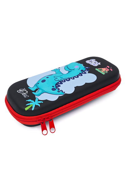 DNS Penar baieti scolar, etui cu 1 compartiment 1 fermoar, neechipat, 3D Cute...