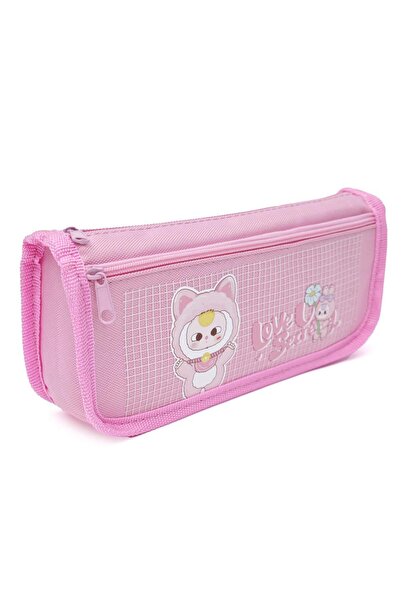 DNS Penar fete etui pentru scoala, borseta cu 2 compartimente 2 fermoare, nee...