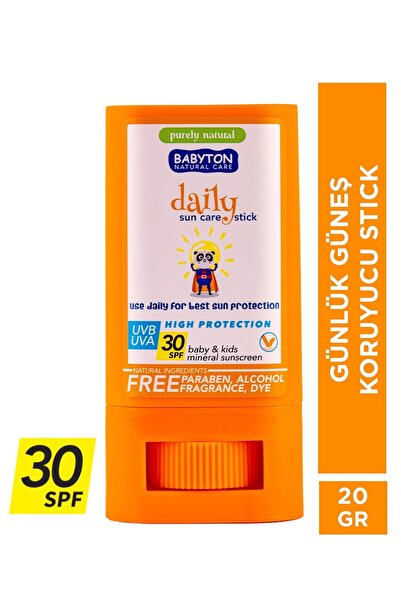 BABYTON Günlük Güneş Koruyucu Stick 30 SPF 20 gr