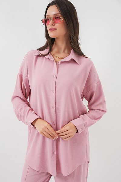 Merterium Women's Oversize Double Suit Powder 1123