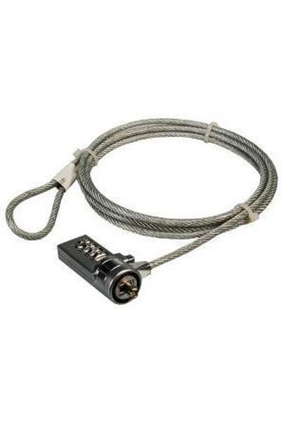 LogiLink Cablu Antifurt Laptop NBS002, cu cifru, 1.5m