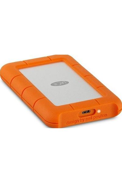 Lacie HDD extern robust, 2,5 inch, 1TB, USB 3.1, rezistent la șocuri (portocaliu)