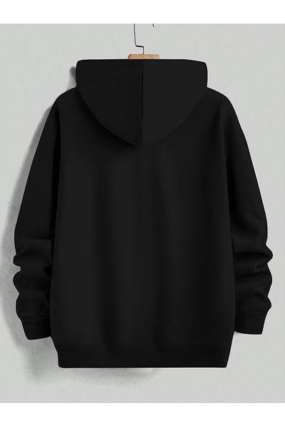 uyguntarz Unisex Minimal Dag Printed Oversize Sweatshirt