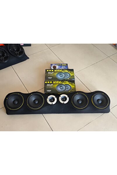 patili tasarım 4 Adet 16 cm Midrange Hoparlör + Domtiz + Pandizod