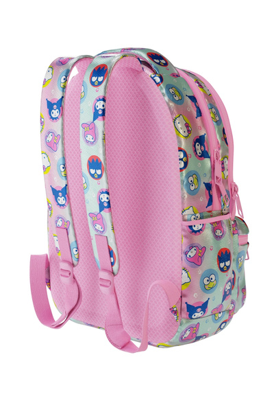 WİGGLE Hello Kitty-Kuromi & Friends Licensed Premium 3-Piece School Set Backpack-Lunch Bag-Pencil Case